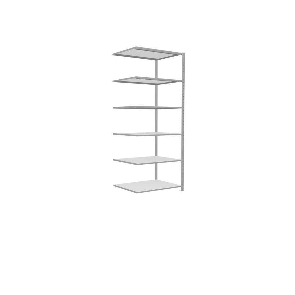 Productafbeelding nr. 2: Legbordstelling SCHULTE steekmontage, AE, VL 330 kg, lichtgrijs, hxbxd 2.500 x 1.000 x 800 mm