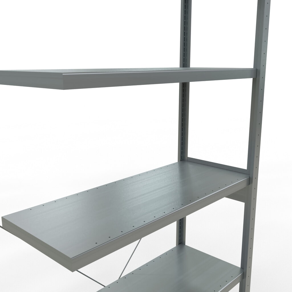 Productafbeelding nr. 5: Legbordstelling SCHULTE steekmontage, AE, VL 330 kg, verzinkt, hxbxd 2.500 x 1.000 x 400 mm