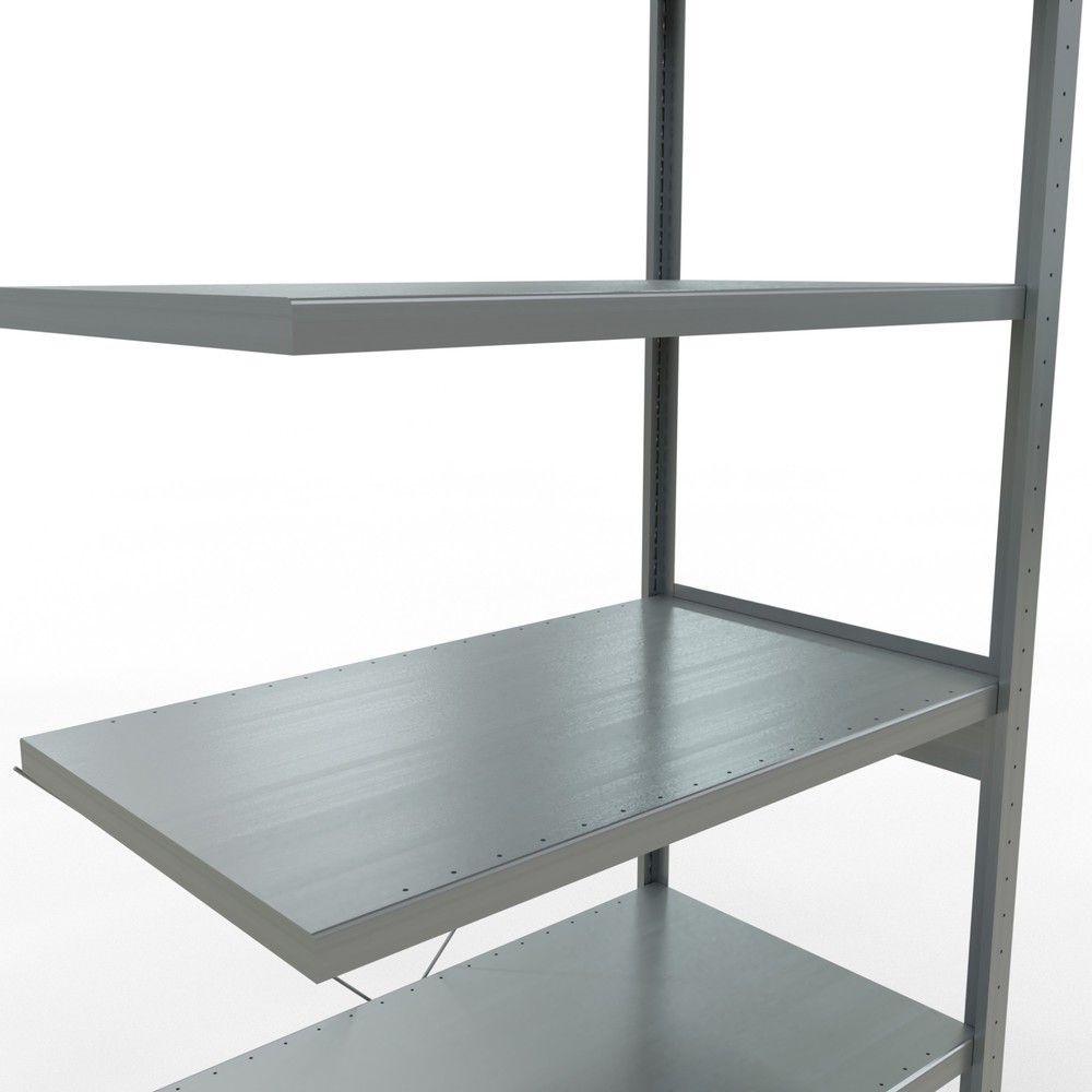 Productafbeelding nr. 5: Legbordstelling SCHULTE inhaakmontage, aanbouwelement, schapbelasting 330 kg, verzinkt, h x b x d 2.500 x 1.000 x 600 mm