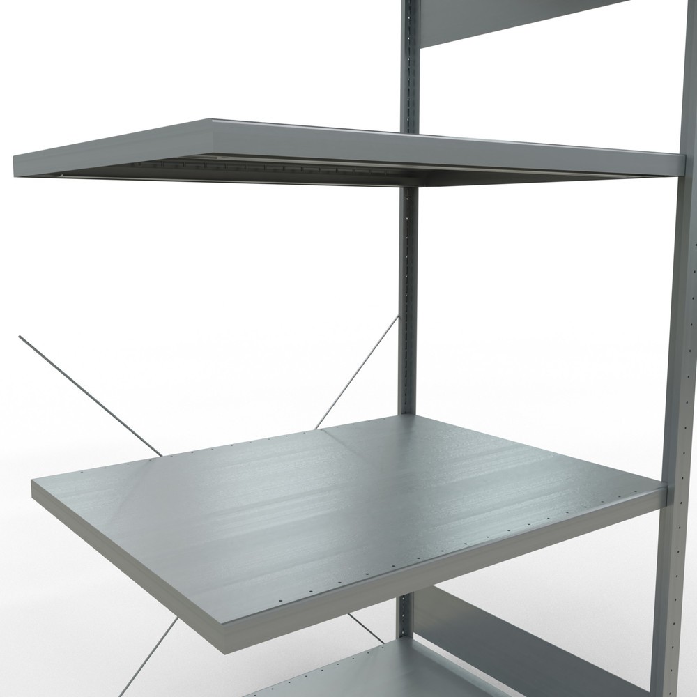 Productafbeelding nr. 5: Legbordstelling SCHULTE steekmontage, AE, VL 330 kg, verzinkt, hxbxd 2.000 x 1.000 x 800 mm