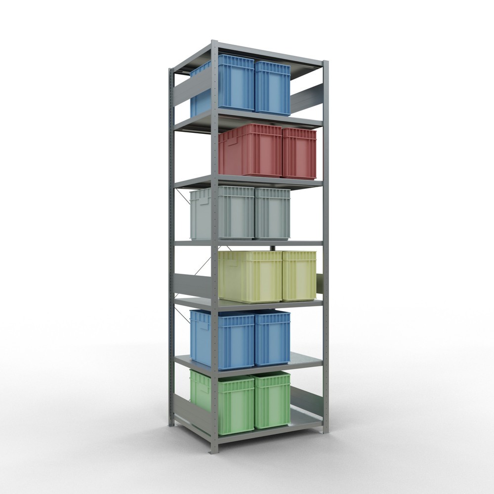 Productafbeelding nr. 3: Legbordstelling SCHULTE, verzinkt, vaklast 330 kg, hxbxd 3.000 x 1.060 x 836 mm