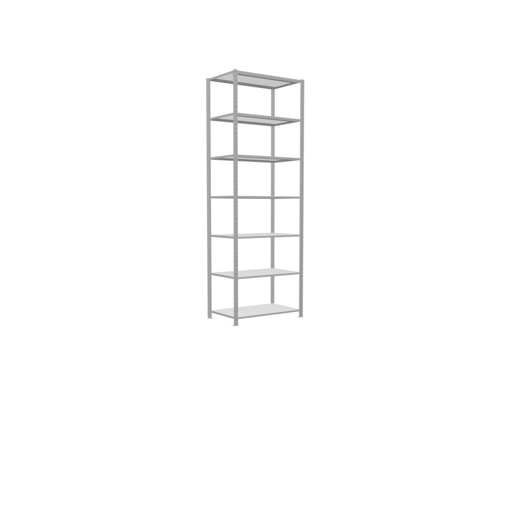 Productafbeelding nr. 2: Legbordstelling SCHULTE, lichtgrijs, vaklast 330 kg, hxbxd 3.000 x 1.060 x 636 mm