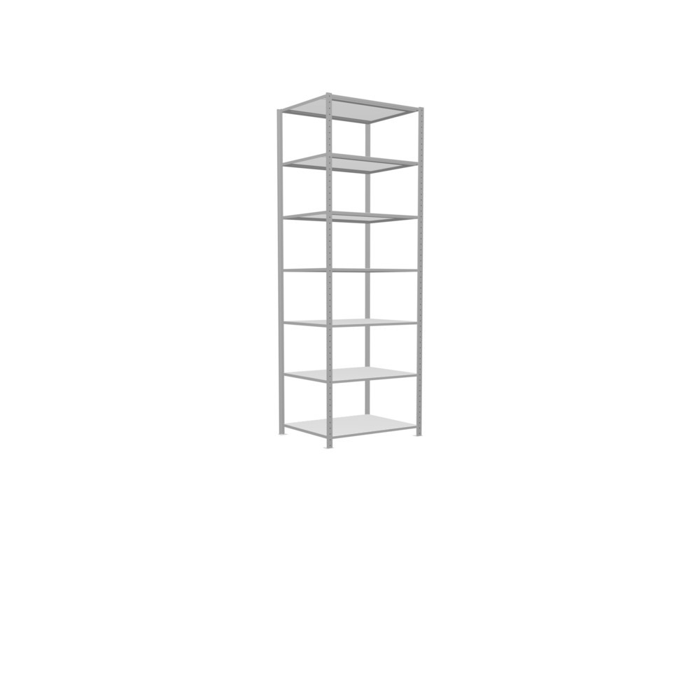 Productafbeelding nr. 2: Legbordstelling SCHULTE, lichtgrijs, vaklast 330 kg, hxbxd 3.000 x 1.060 x 836 mm