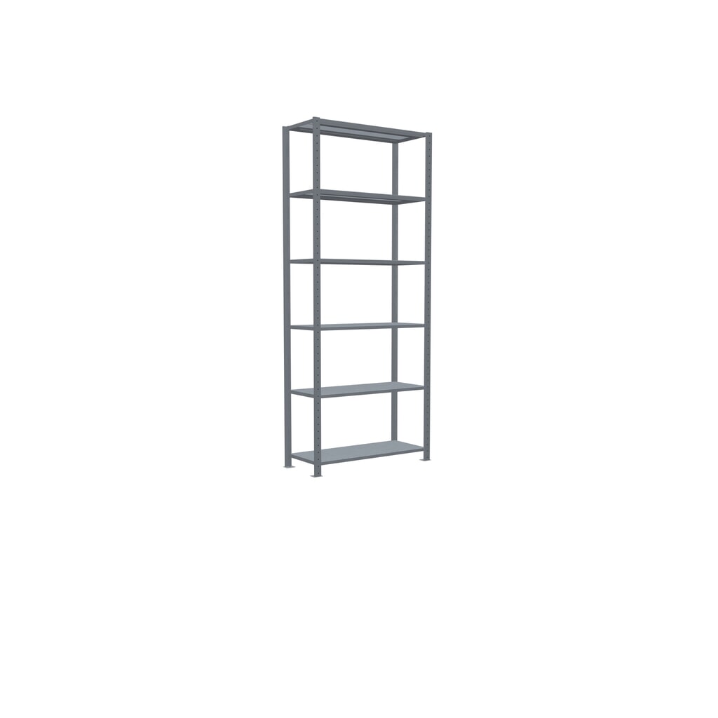 Productafbeelding nr. 2: Legbordstelling SCHULTE, verzinkt, vaklast 330 kg, hxbxd 2.500 x 1.060 x 436 mm