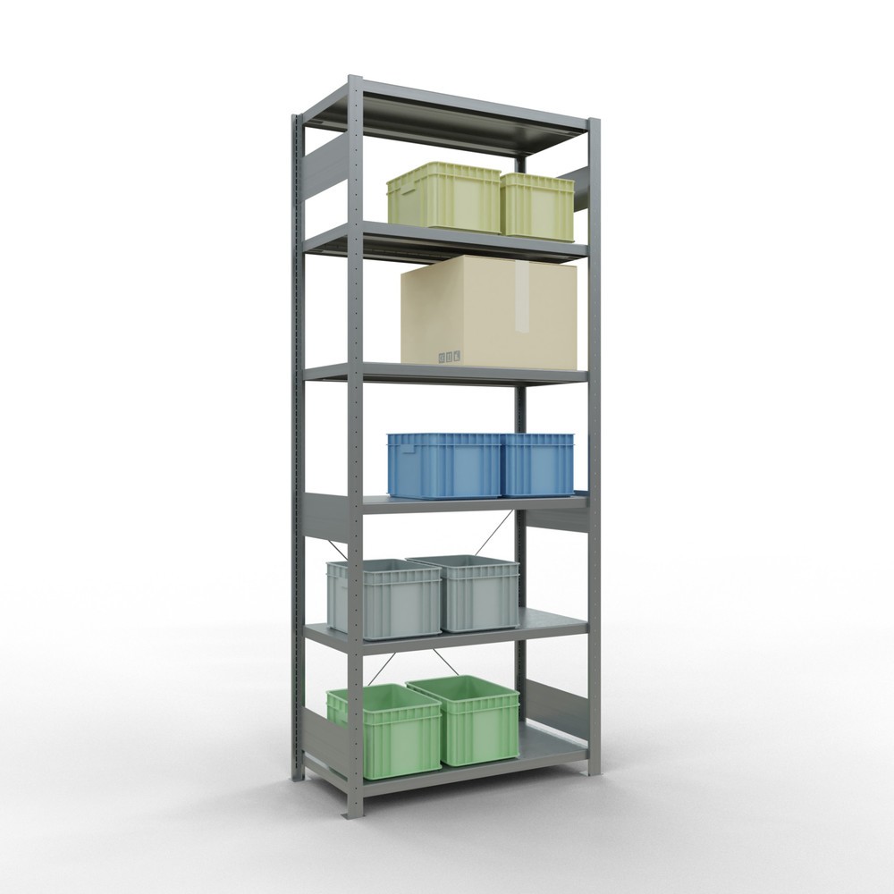 Productafbeelding nr. 3: Legbordstelling SCHULTE, verzinkt, vaklast 330 kg, hxbxd 2.500 x 1.060 x 536 mm
