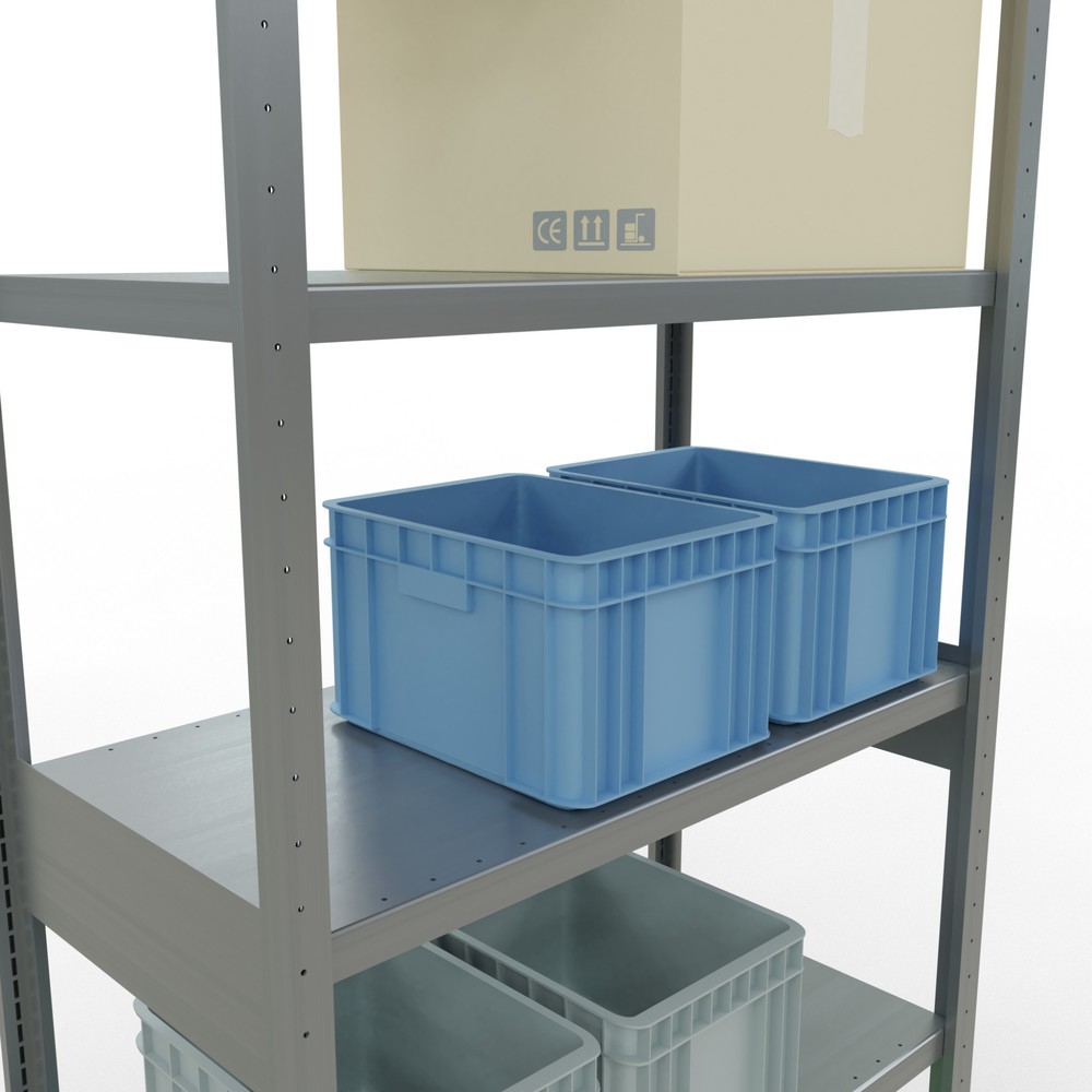Productafbeelding nr. 4: Legbordstelling SCHULTE, verzinkt, vaklast 330 kg, hxbxd 2.500 x 1.060 x 536 mm