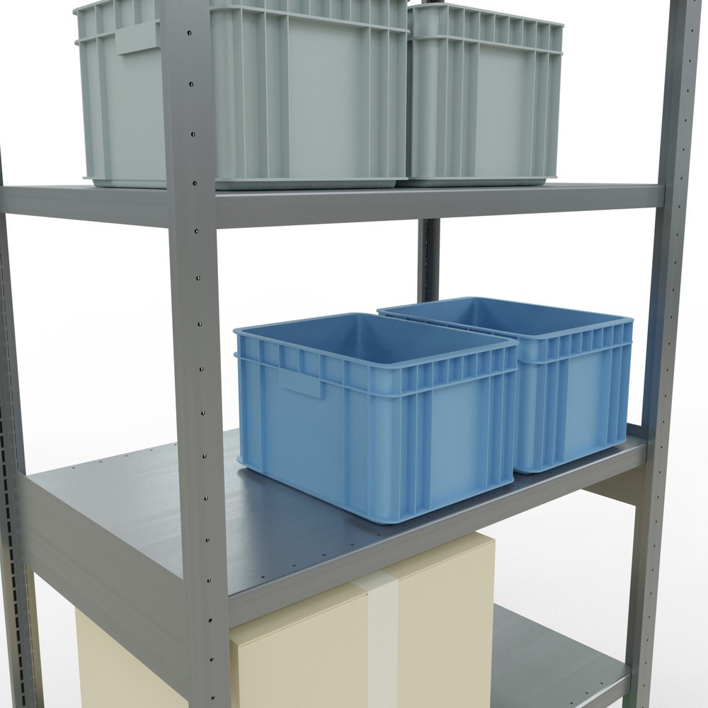 Productafbeelding nr. 4: Legbordstelling SCHULTE, verzinkt, vaklast 330 kg, hxbxd 2.500 x 1.060 x 636 mm