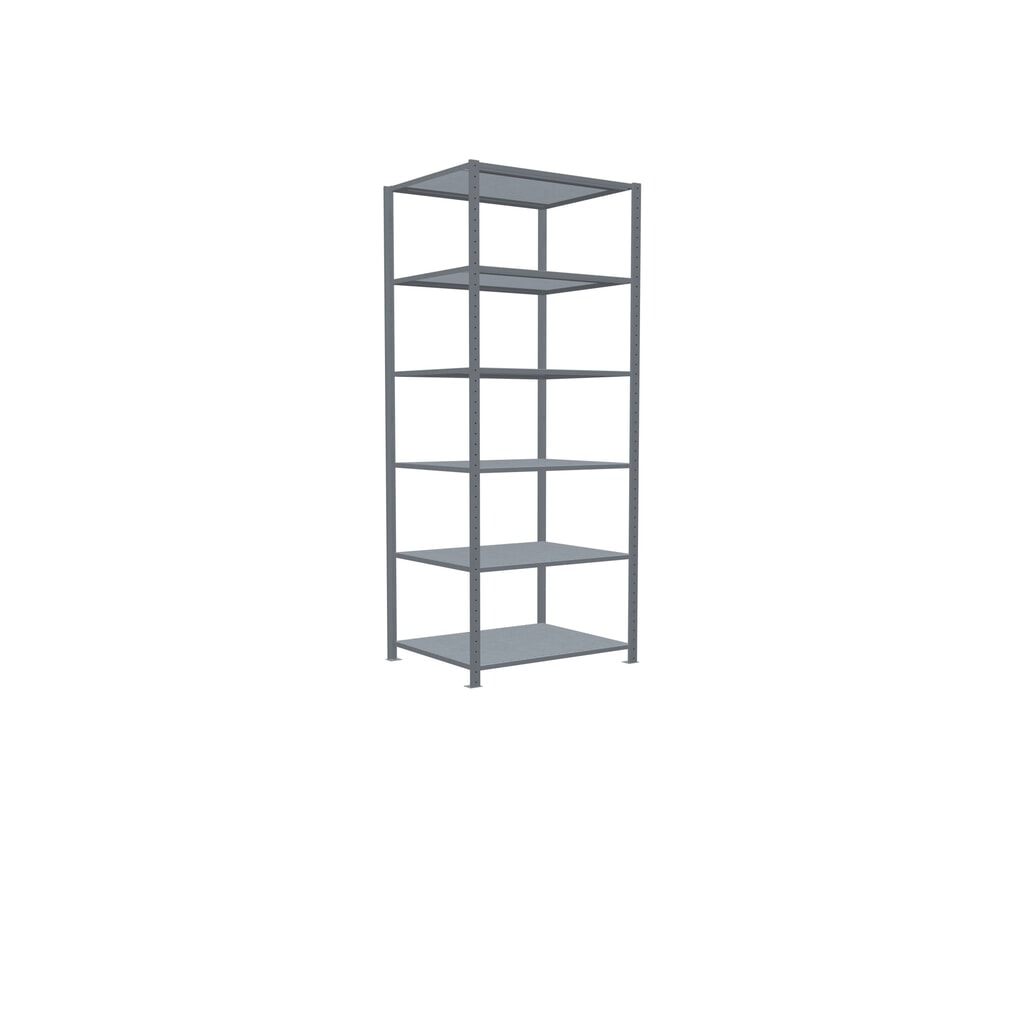 Productafbeelding nr. 2: Legbordstelling SCHULTE, verzinkt, vaklast 330 kg, hxbxd 2.500 x 1.060 x 836 mm