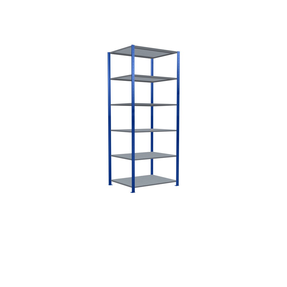 Productafbeelding nr. 2: Legbordstelling SCHULTE, gentiaanblauw / verzinkt, vaklast 330 kg, hxbxd 2.500 x 1.060 x 836 mm