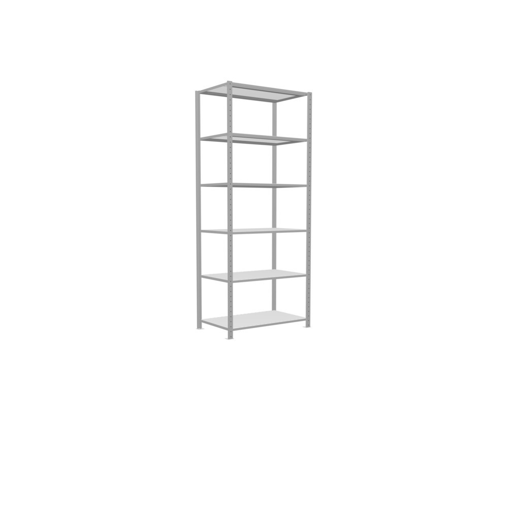 Productafbeelding nr. 2: Legbordstelling SCHULTE, lichtgrijs, vaklast 330 kg, hxbxd 2.500 x 1.060 x 636 mm