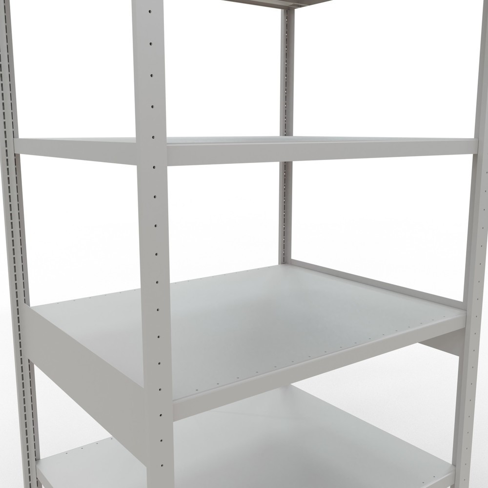 Productafbeelding nr. 5: Legbordstelling SCHULTE, lichtgrijs, vaklast 330 kg, hxbxd 2.500 x 1.060 x 836 mm
