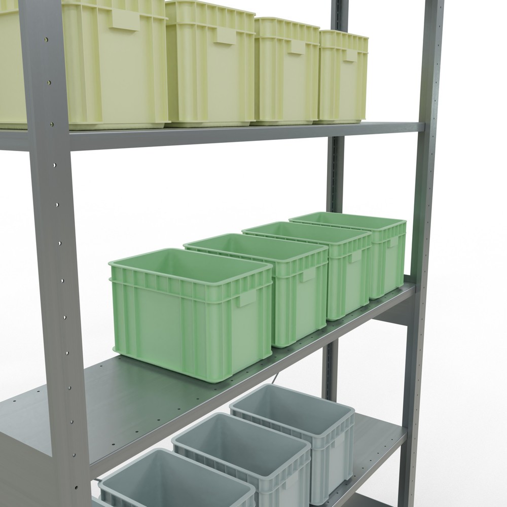 Productafbeelding nr. 3: Legbordstelling SCHULTE, verzinkt, vaklast 150 kg, hxbxd 2.500 x 1.360 x 336 mm