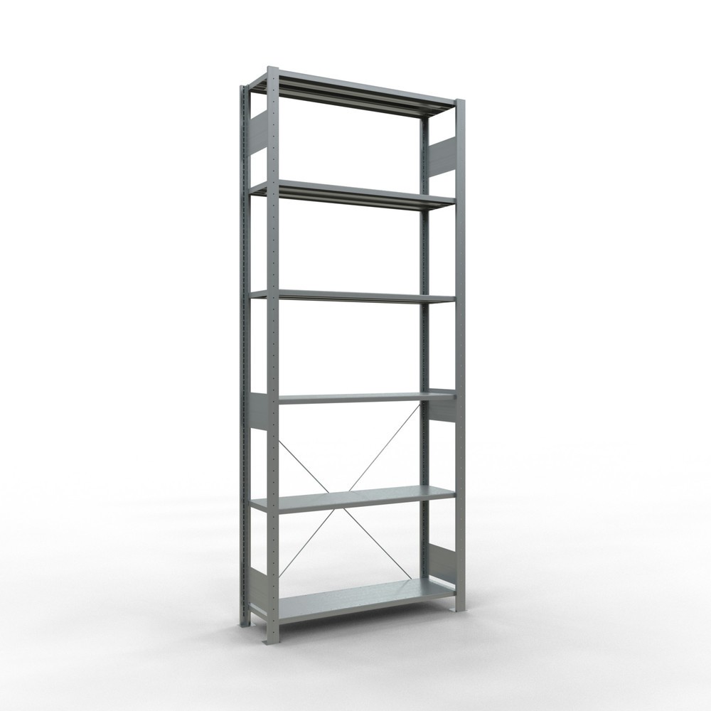 Product afbeelding: Legbordstelling SCHULTE, verzinkt, vaklast 150 kg, hxbxd 2.500 x 1.060 x 336 mm