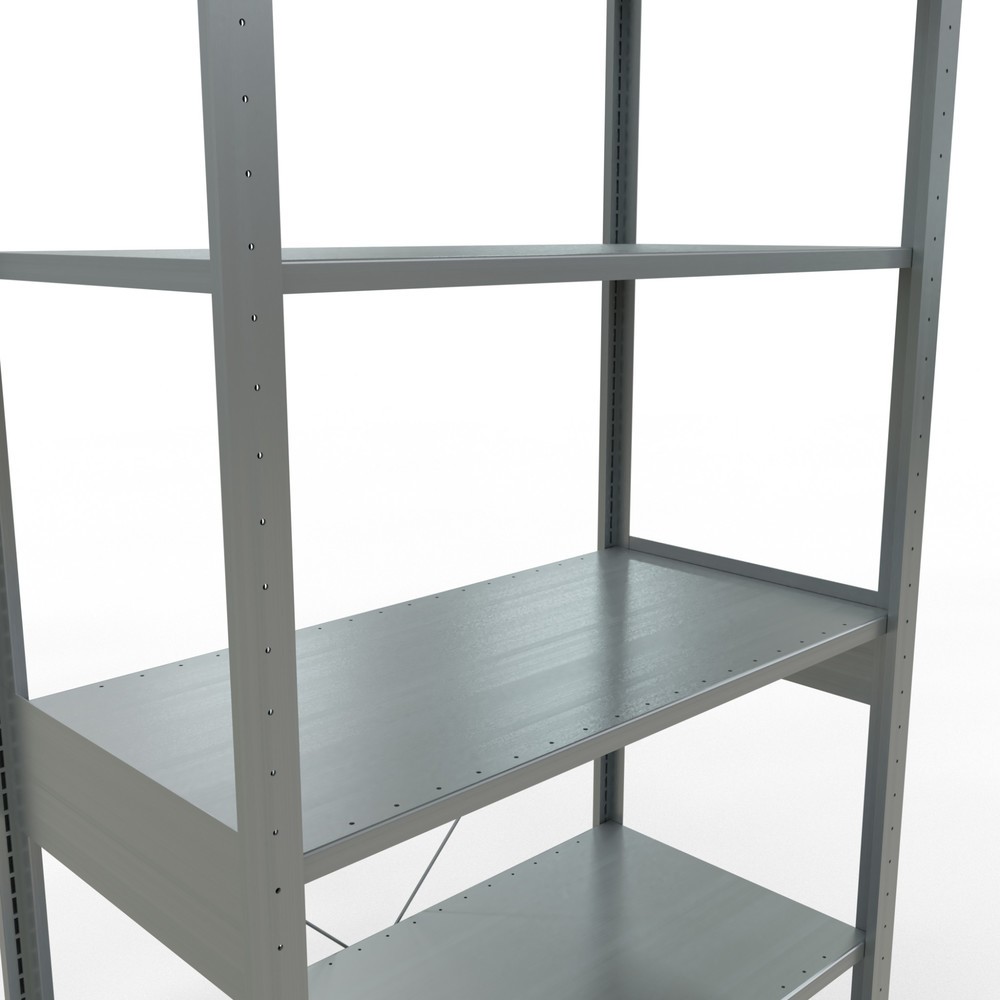 Productafbeelding nr. 5: Legbordstelling SCHULTE, verzinkt, vaklast 150 kg, hxbxd 2.500 x 1.060 x 536 mm