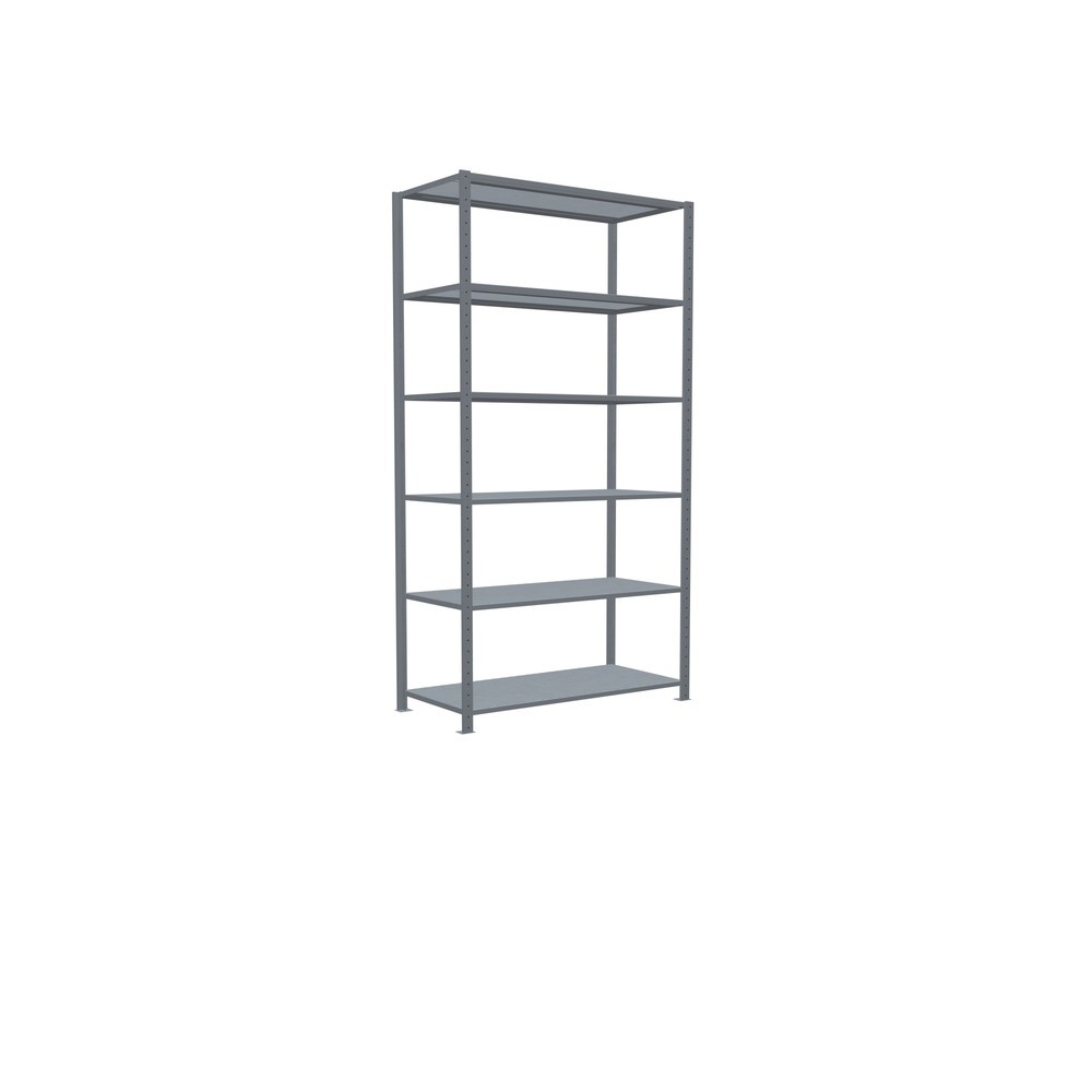 Productafbeelding nr. 2: Legbordstelling SCHULTE, verzinkt, vaklast 150 kg, hxbxd 2.500 x 1.360 x 636 mm