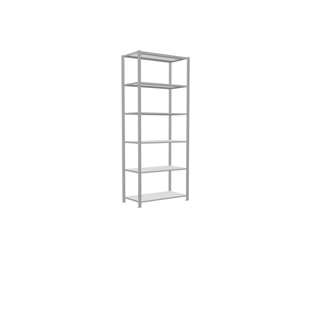 Productafbeelding nr. 2: Legbordstelling SCHULTE, lichtgrijs, vaklast 150 kg, hxbxd 2.500 x 1.060 x 536 mm