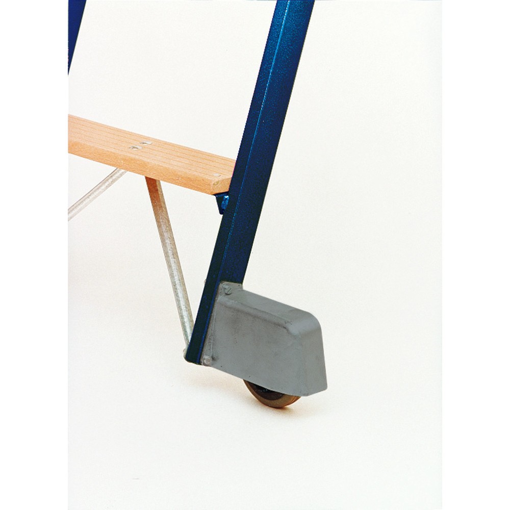 Productafbeelding nr. 4: HACA stellingladder met koploopwerk en wielen, stahoogte 2,12 m