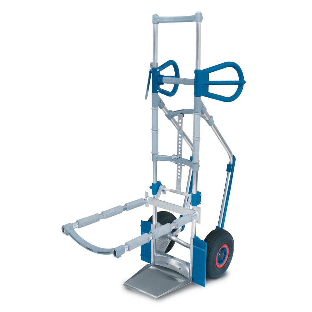 Product afbeelding: Stoelensteekwagen EXPRESSO van aluminium, capaciteit 300 kg, steek bxd 220 x 245 mm