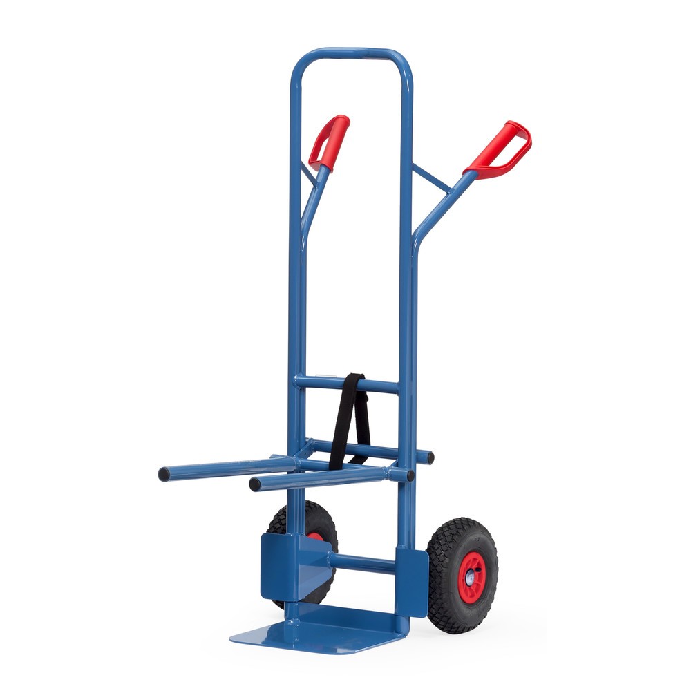 Productafbeelding nr. 1: Stoelensteekwagen fetra® van staal, draagvermogen 300 kg, steekplaat bxd 320 x 250 mm, luchtbanden