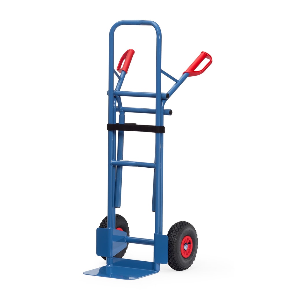 Stoelensteekwagen fetra® van staal, draagvermogen 300 kg, steekplaat bxd 320 x 250 mm, volrubber banden Productafbeelding nr. 3: Stoelensteekwagen fetra® van staal, draagvermogen 300 kg, steekplaat bxd 320 x 250 mm, volrubber banden