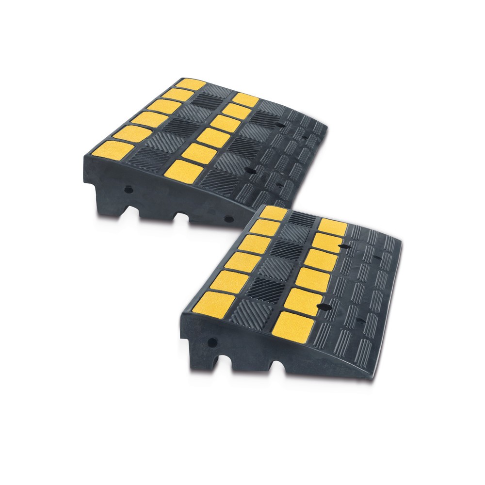 Product afbeelding: Stoeprand drempel, hard rubber, hxbxd 100 x 600 x 300 mm