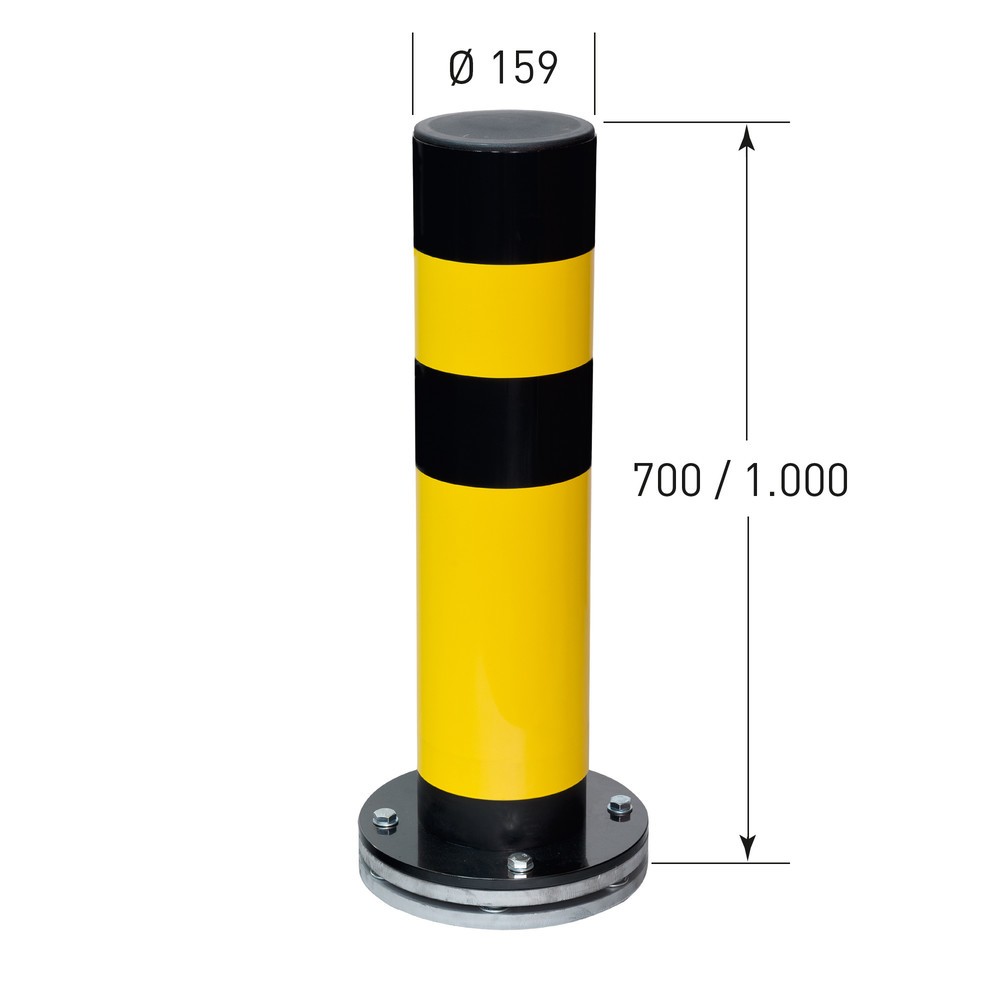 Productafbeelding nr. 4: Draaibare beschermpaal MORAVIA Swing, voor binnen, h x Ø 700 x 159 mm