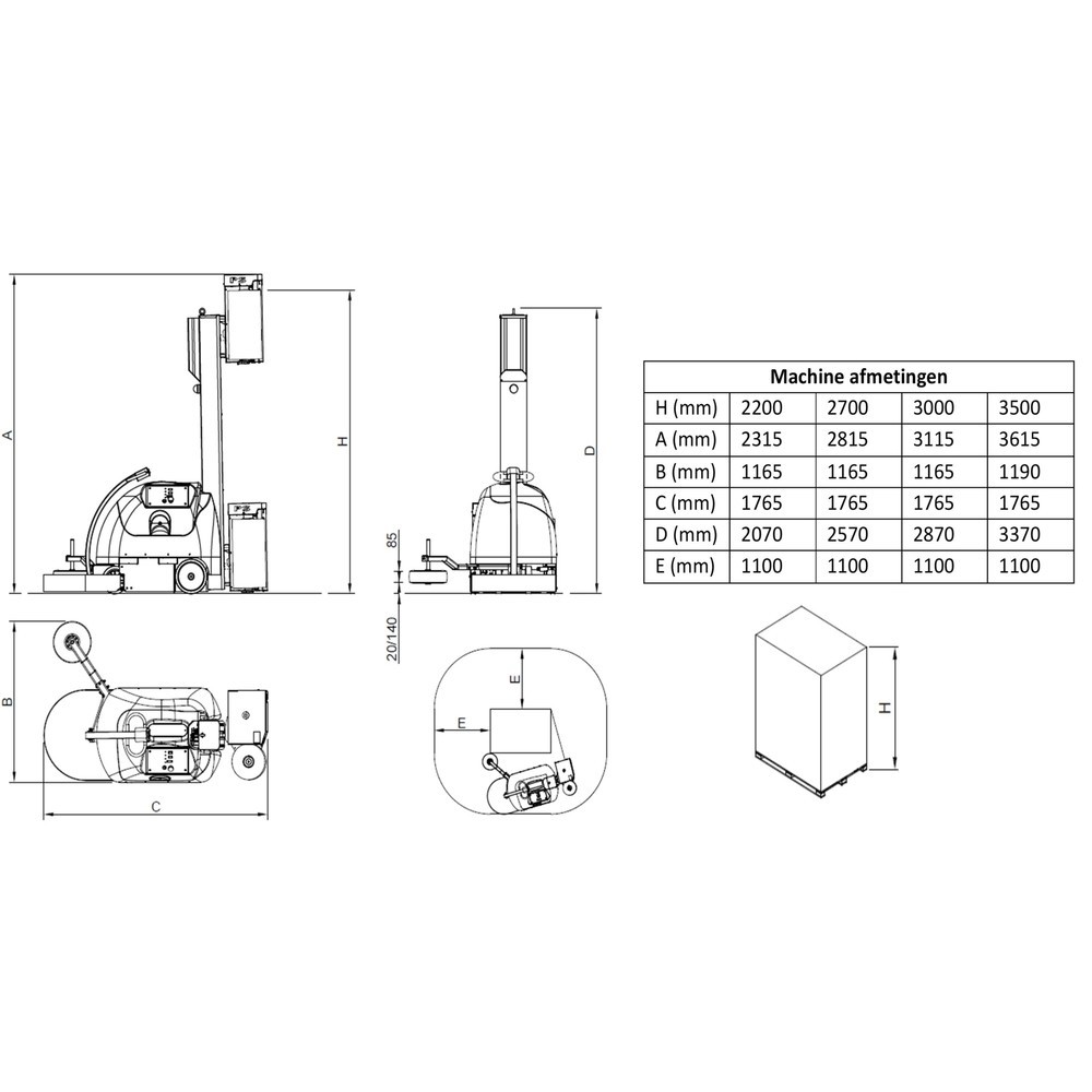 Productafbeelding nr. 4: Stretchfolierobot matco MWS Robot PRS