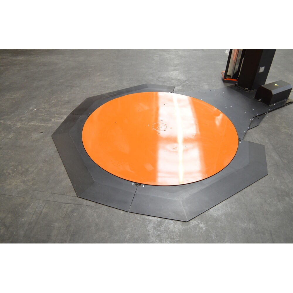 Palletwikkelaar PS SuperFLAT "FM", draaiplateau Ø 1.800 mm, wikkelhoogte 2.500 mm Productafbeelding nr. 3: Palletwikkelaar PS SuperFLAT "FM", draaiplateau Ø 1.800 mm, wikkelhoogte 2.500 mm