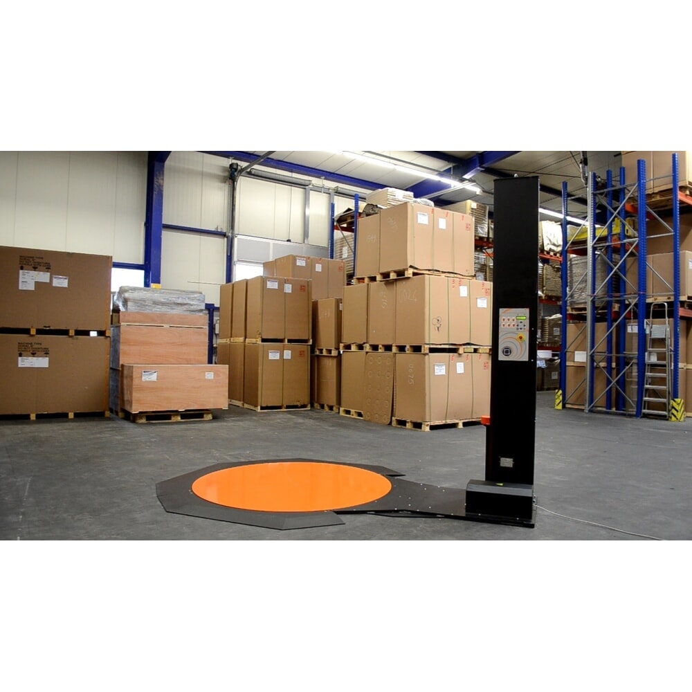 Palletwikkelaar PS SuperFLAT "FM", draaiplateau Ø 1.800 mm, wikkelhoogte 2.500 mm Productafbeelding nr. 7: Palletwikkelaar PS SuperFLAT "FM", draaiplateau Ø 1.800 mm, wikkelhoogte 2.500 mm