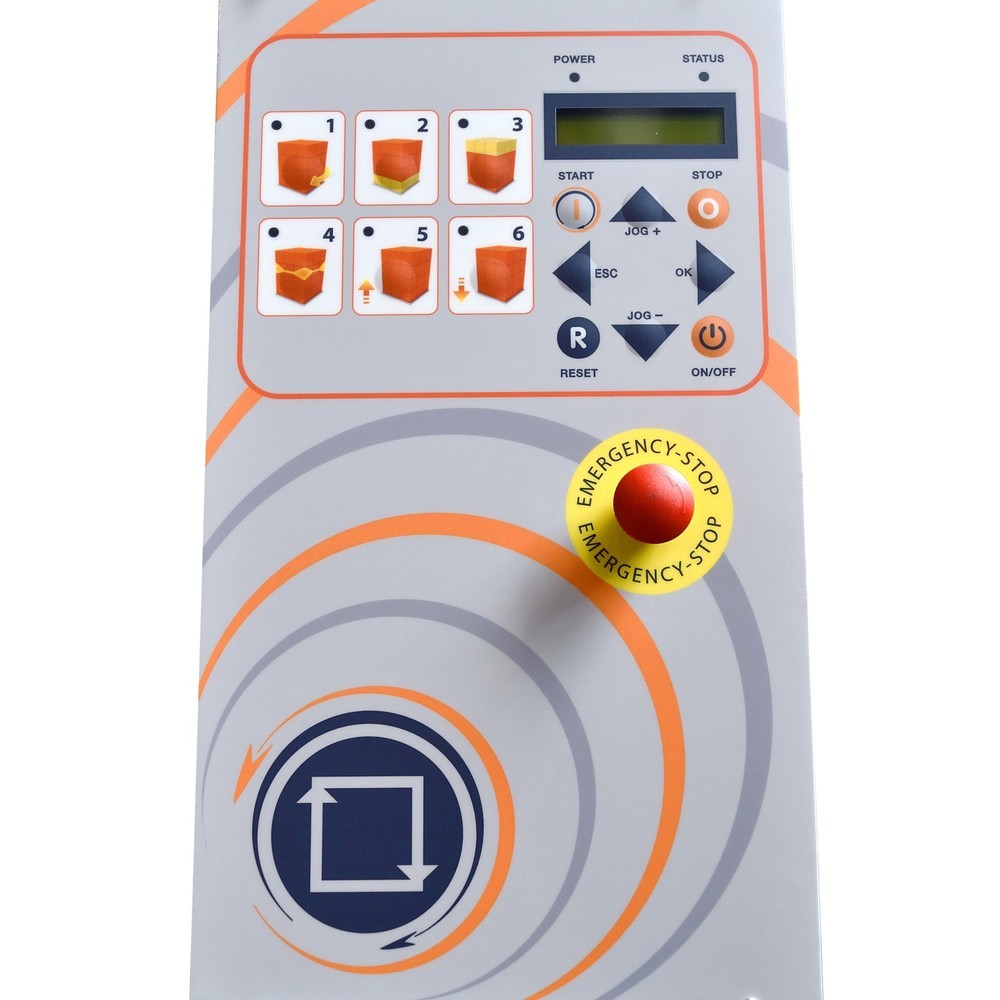 Palletwikkelaar PS SuperFLAT "FM", draaiplateau Ø 1.800 mm, wikkelhoogte 2.500 mm Productafbeelding nr. 2: Palletwikkelaar PS SuperFLAT "FM", draaiplateau Ø 1.800 mm, wikkelhoogte 2.500 mm