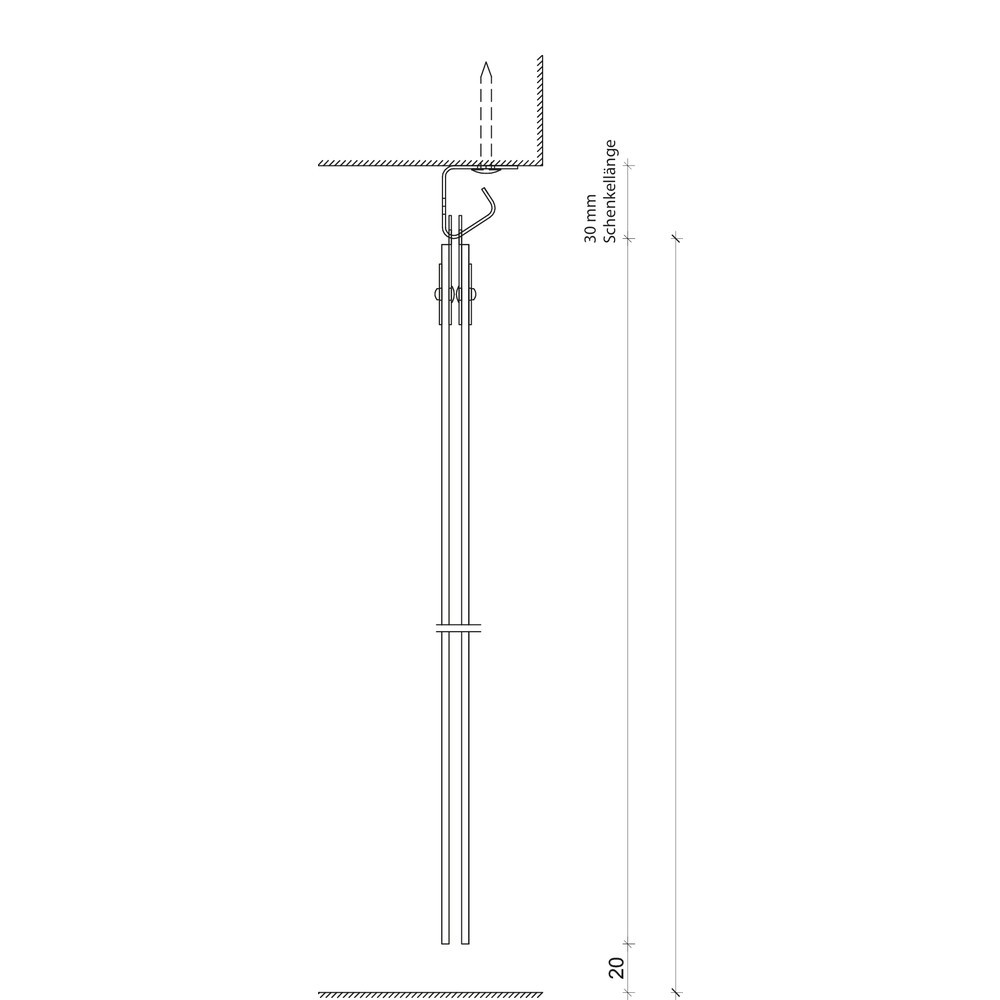 Productafbeelding nr. 8: Strokengordijn voor binnen, stroken lengte 2.800 mm, overlapping 77 mm