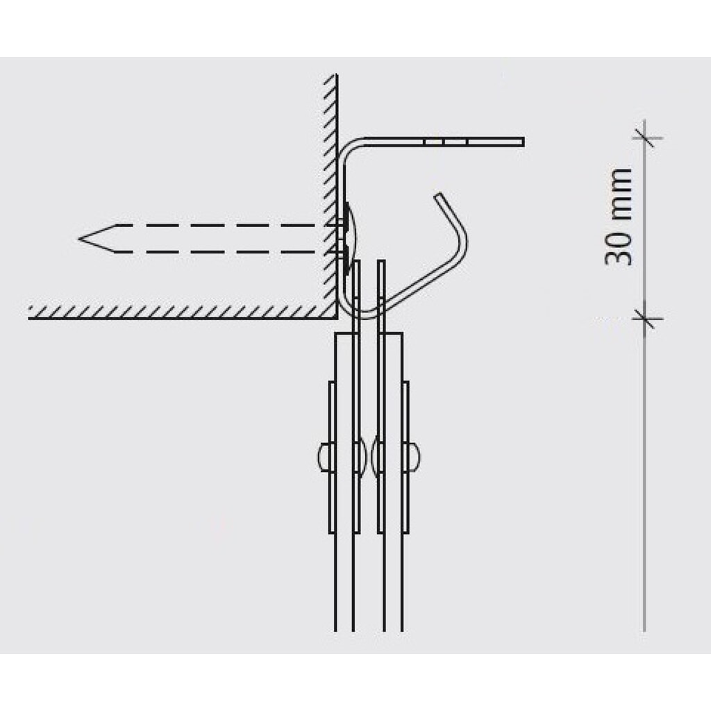 Productafbeelding nr. 3: Strokengordijn voor binnen, stroken lengte 2.000 mm, overlapping 36 mm