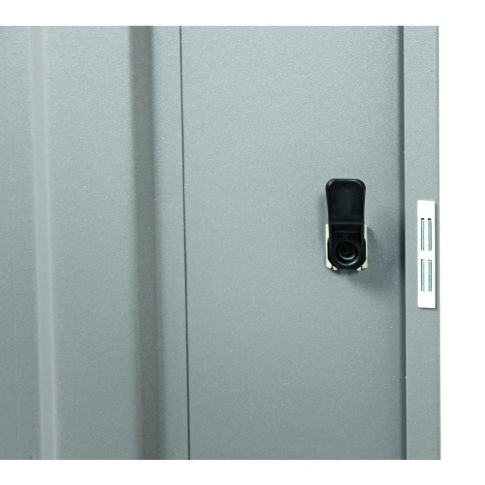 Productafbeelding nr. 3: Kringloopafvalbak stumpf®, met afvalzakhouder, plaatstaal, verzinkt, 45 liter, grijs aluminium