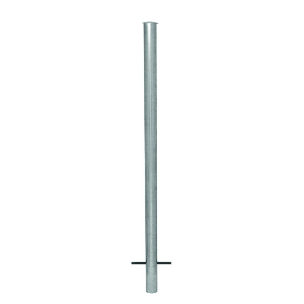 Product afbeelding: Systeemleuning URBAN, draagbuis, Ø 60 mm, hoogte boven de grond 1.000 mm, voor verankeren in beton, thermisch verzinkt