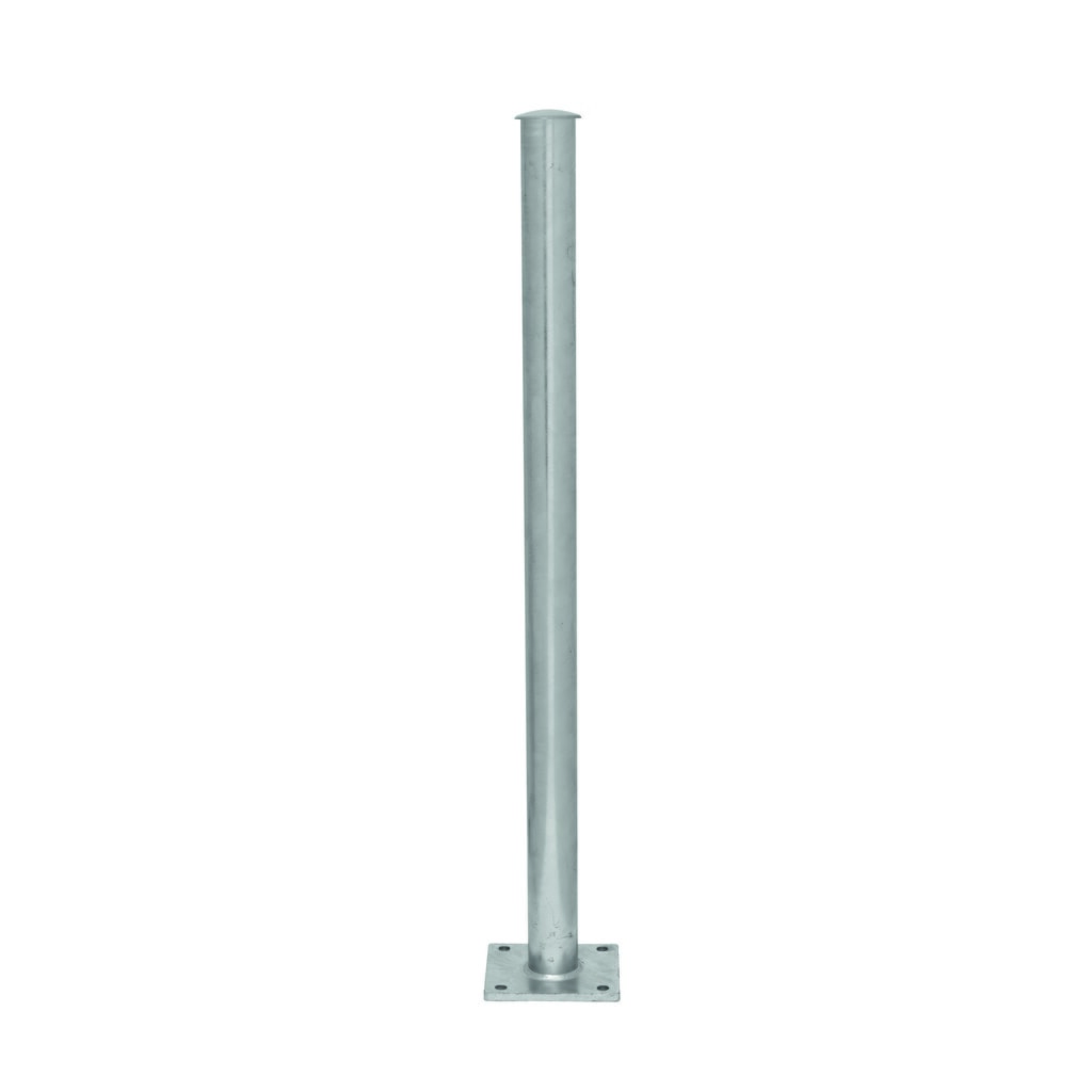 Product afbeelding: Systeemleuning URBAN, draagbuis, Ø 60 mm, hoogte boven de grond 1.000 mm, voor keilboutbevestiging, thermisch verzinkt