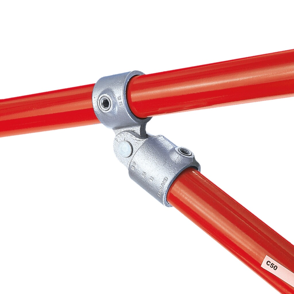 T-koppeling, 1 doorgang, buiten-Ø buis 26,9 mm Product afbeelding: T-koppeling, 1 doorgang, buiten-Ø buis 26,9 mm