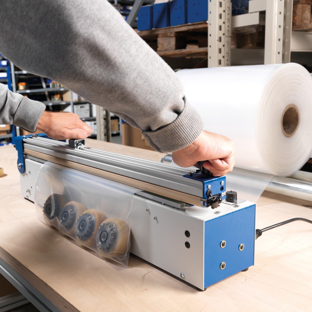 Productafbeelding nr. 2: Tafel-folielasapparaat TS-401 met antihecht scheidingsdraad, lasnaadlengte 420 mm