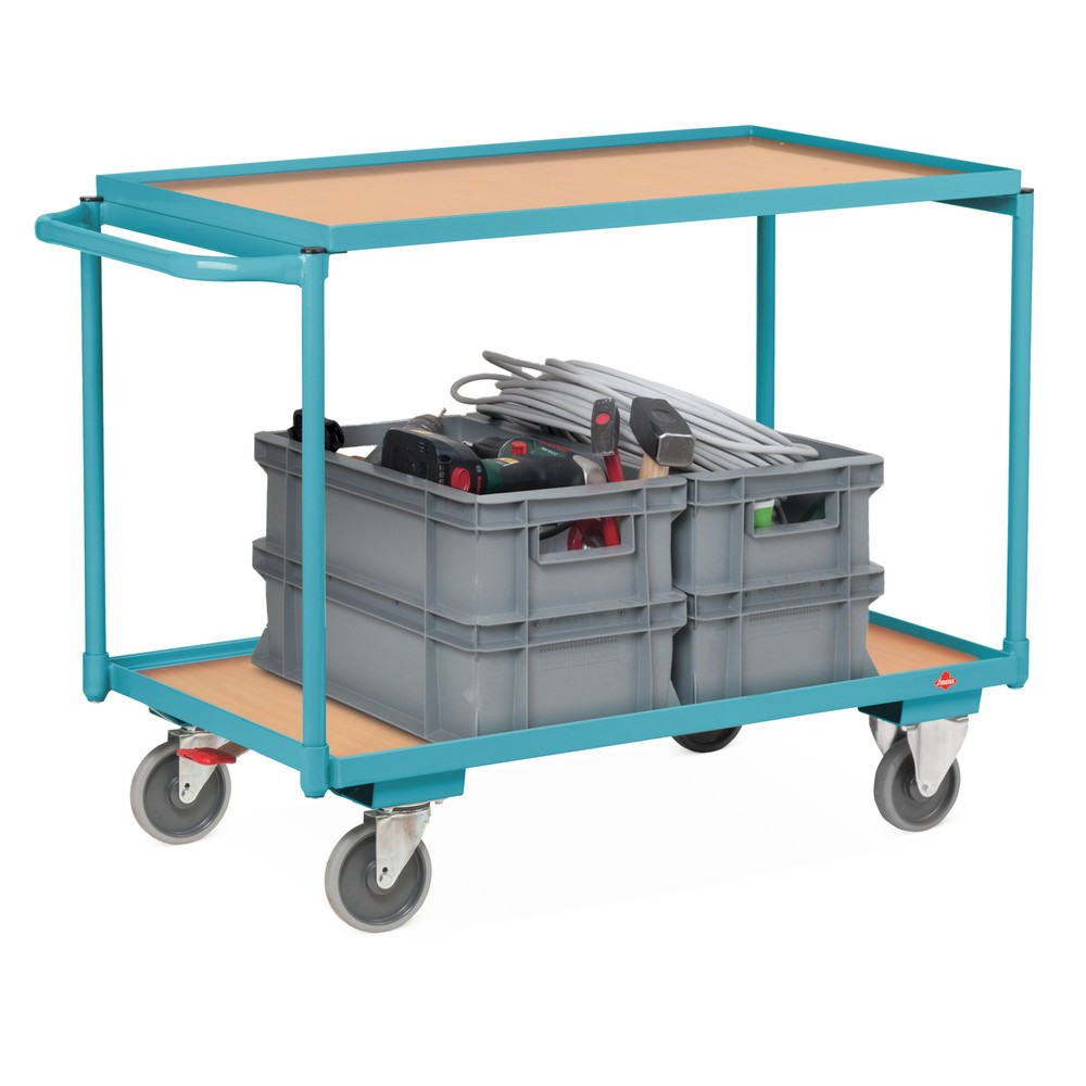 Productafbeelding nr. 1: Tafelwagen Ameise®, horizontale beugel, 3 etages van 1.000 x 600 mm, cap. 250 kg