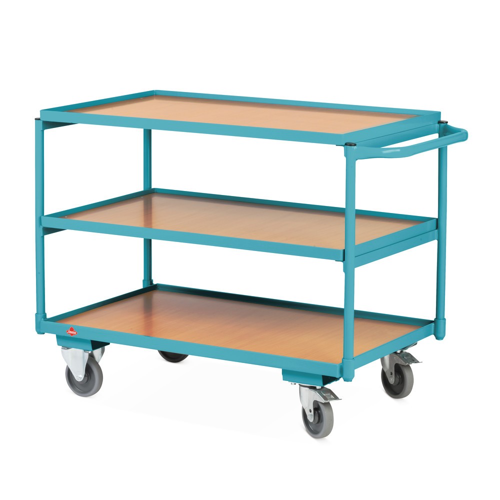 Productafbeelding nr. 3: Tafelwagen Ameise®, horizontale beugel, 3 etages van 1.000 x 600 mm, cap. 250 kg
