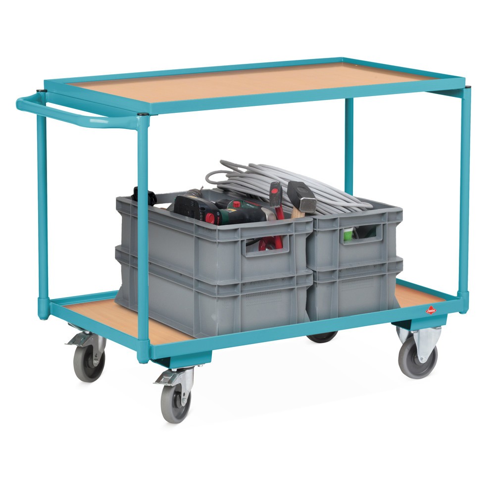 Productafbeelding nr. 4: Tafelwagen Ameise®, horizontale beugel, 2 etages van 850 x 500 mm, cap. 250 kg