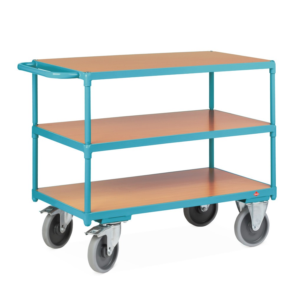 Productafbeelding nr. 3: Tafelwagen Ameise®, horizontale beugel, 3 etages van 1.000 x 700 mm, cap. 500 kg