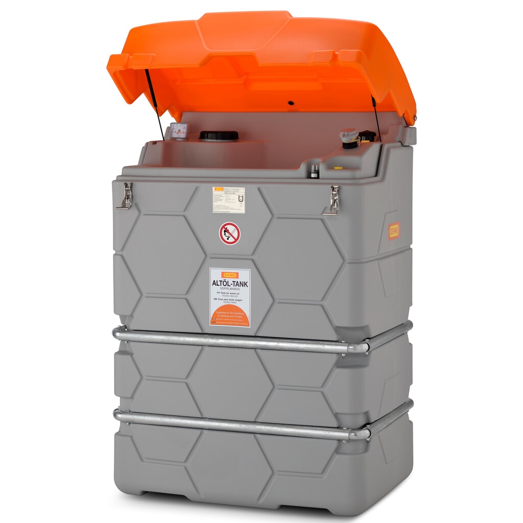 Product afbeelding: Tank voor oude olie CEMO CUBE, 1.000 liter