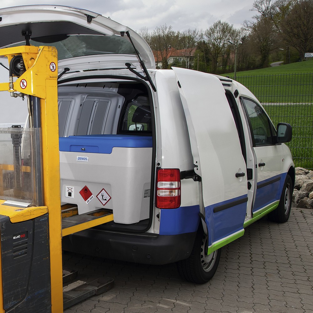 Productafbeelding nr. 3: Tanksysteem van PE, met pomp, tapventiel + slang, volume 250 l, V 230, 56 l/min