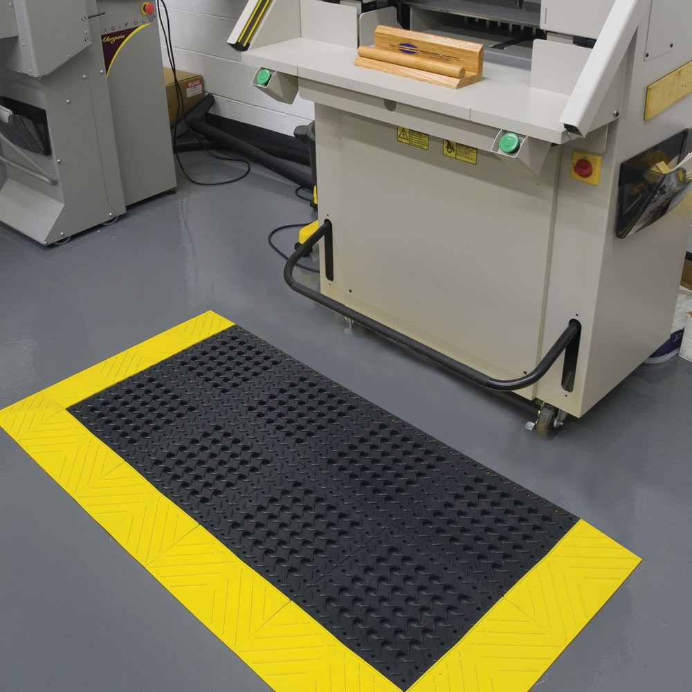 Productafbeelding nr. 6: Tegel voor vloerplaatsysteem, PVC, geperforeerd, b x d 305 x 305 mm, zwart