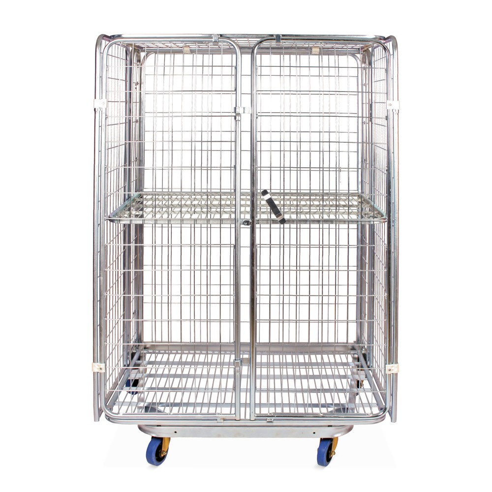 Product afbeelding: Tegen diefstal beveiligde rolcontainer, stapelbaar, hxbxd 1.800 x 1.200 x 800 mm