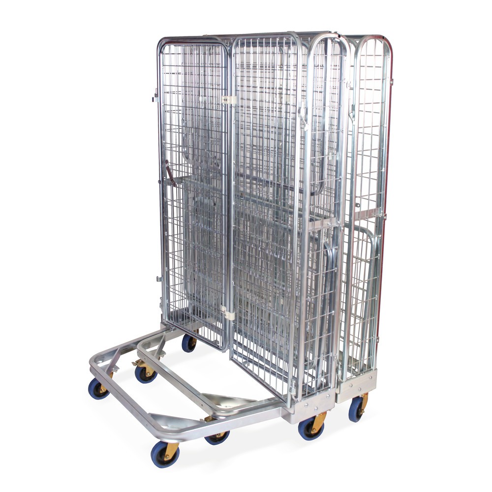 Productafbeelding nr. 2: Tegen diefstal beveiligde rolcontainer, stapelbaar, hxbxd 1.800 x 1.200 x 800 mm