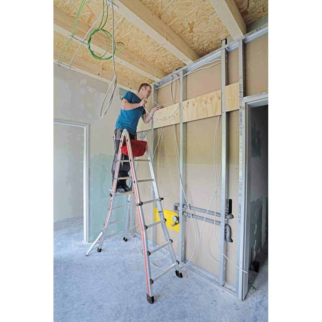 Productafbeelding nr. 4: Telescopische ladder HYMER, totale lengte 5,14 m, 4x5 sporten