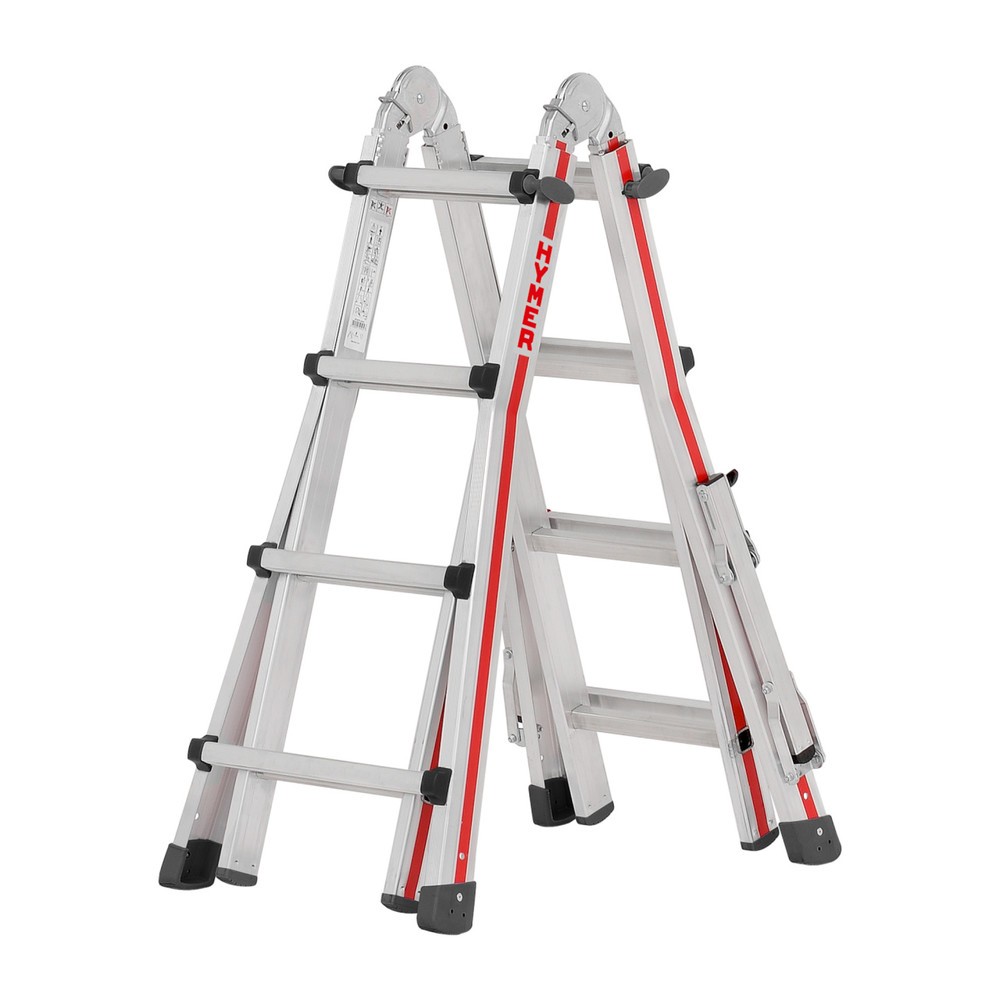Product afbeelding: Telescopische ladder HYMER, totale lengte 4,02 m, 4x4 sporten