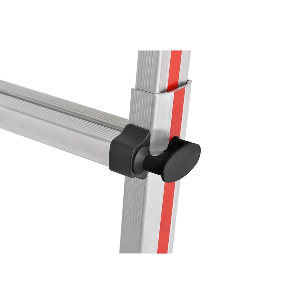 Telescopische ladder HYMER, totale lengte 5,14 m, 4x5 sporten Productafbeelding nr. 7: Telescopische ladder HYMER, totale lengte 5,14 m, 4x5 sporten