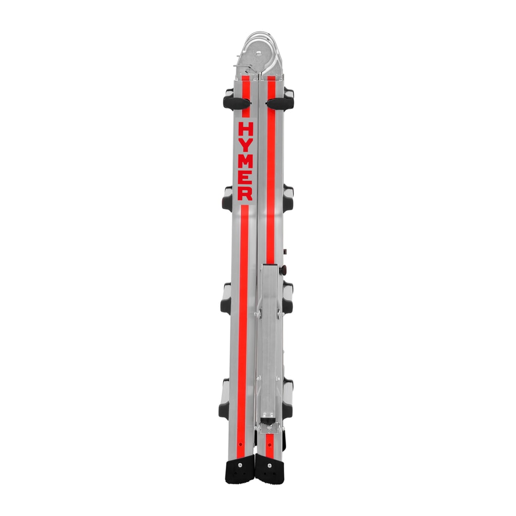 Telescopische ladder HYMER, totale lengte 5,14 m, 4x5 sporten Productafbeelding nr. 14: Telescopische ladder HYMER, totale lengte 5,14 m, 4x5 sporten
